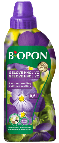 BOPON Gélové hnojivo pre kvitnúce rastliny 0,5L
