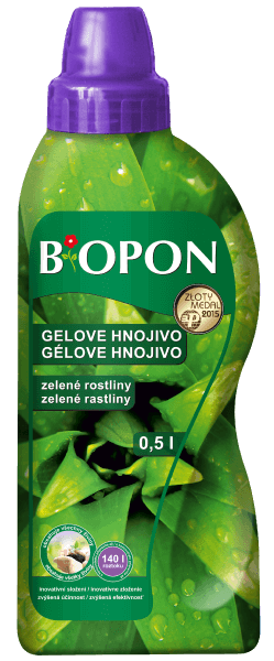BOPON Gélové hnojivo pre zelené rastliny 0,5L