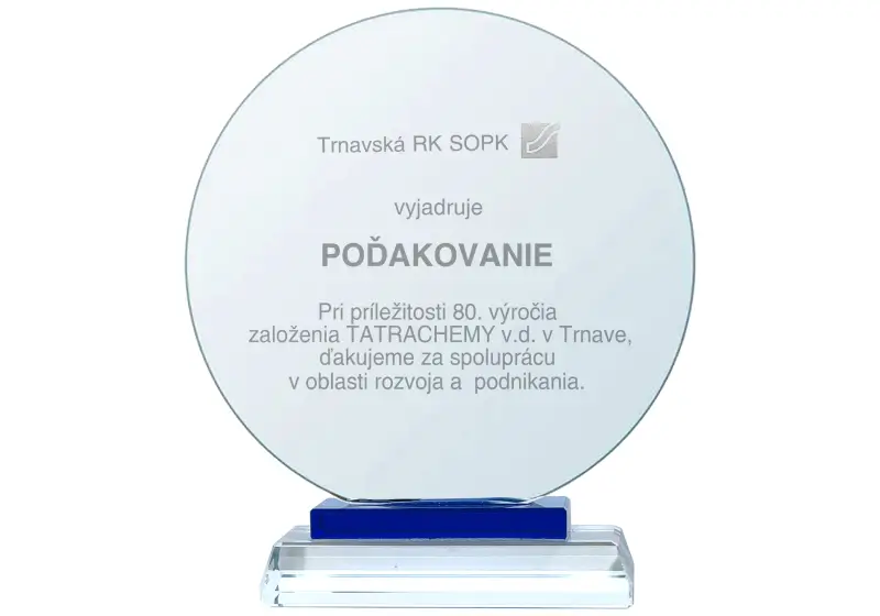 POĎAKOVANIE SOPK