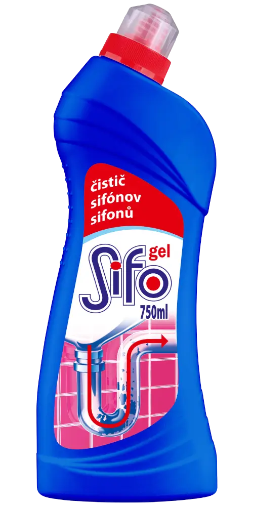 SIFO gel čistič sifonů 750 ml